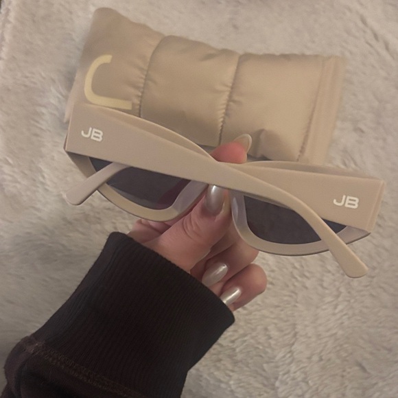 Jenny Bird Beige Sunglasses - Picture 2 of 3